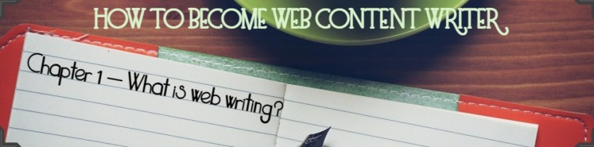 Chapter 1 – What is web writing